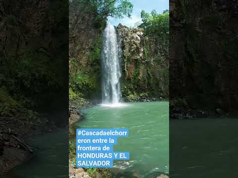 CASCADA EL CHORRERON MORAZAN ENTRE KAS FRONTERAS DE HONDURAS Y EL SALVADOR