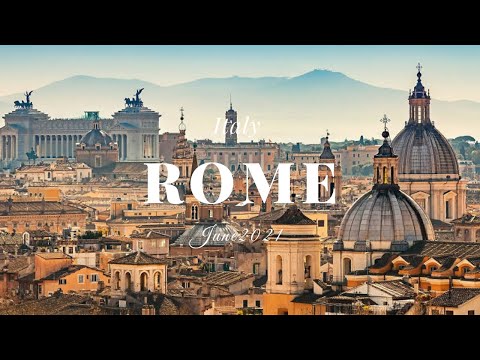 ROME June 2021 WALKING TOUR city walk, Italy