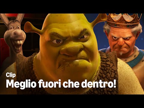 La CENA DI FAMIGLIA di Shrek e Fiona | Shrek 2