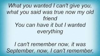 Biffy Clyro - Travis Perkins Lyrics