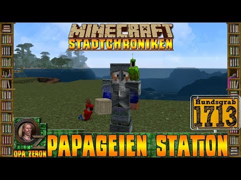 MINECRAFT Stadtchroniken [#1713] Papageien Station [HD+ Deutsch]