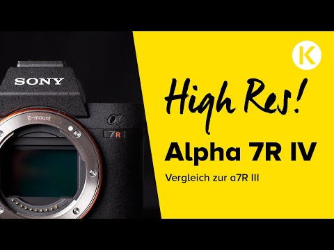 Vergleich Sony Alpha 7R IV vs Alpha 7R III | Foto Koch