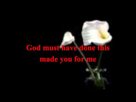 Johnny Gill-You for me(with lyrics on screen)! [HD]