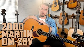 Video thumbnail for 2000 Martin OM-28V | Nick Brightwell presents by Studio 1 Vintage Guitars