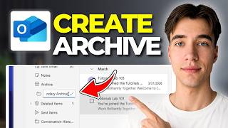 How To Create An Email Archive In Outlook Web App 2026 | Step By Step