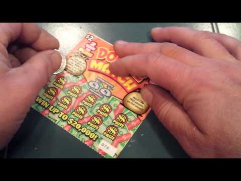 DOUBLE MATCH SCRATCHCARD | WINNER!!!!!!!!!!