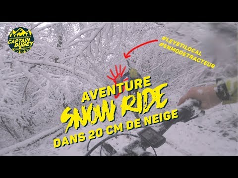 SNOW RIDE SUR LES CRÊTES / VTT / CAPTAIN BUGEY Video