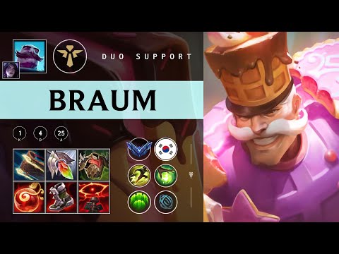 Braum Support vs Pyke - KR Diamond Patch 25.22