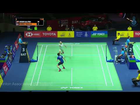 Qualification | MS | CHEAM June Wei (MAS) VS Adulrach NAMKUL (THA) TOYOTA Thailand open 2019