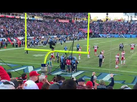 Titans Comeback against Chiefs 11/10/19