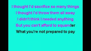 Billy Joel   Close to the Borderline Karaoke