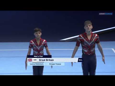 Acro World Championships 2022 - GBR 13-19 MP - Balance Qualification