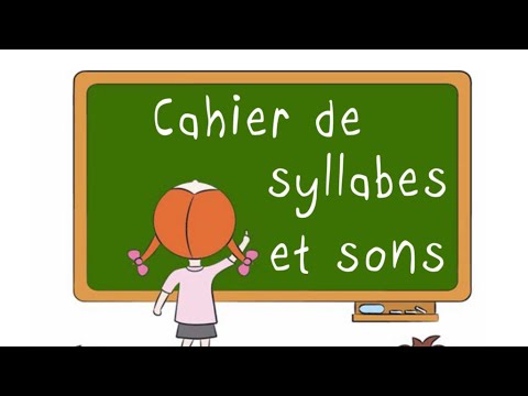 Cahier de Syllabes et Sons 2 ème année Française 💫 Avec Flavie
