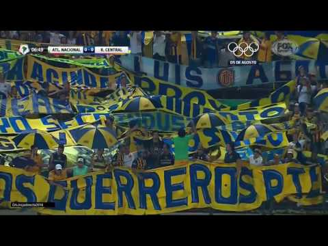ATL NACIONAL vs ROSARIO CENTRAL  4tos vuelta