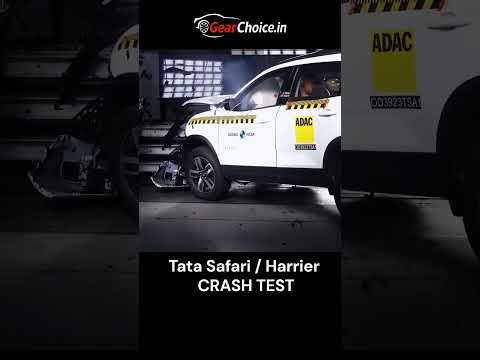 Tata Safari & Harrier Crash Test 2025