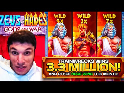TRAINWRECKS BIGGEST SLOT WINS OF THE MONTH! (December)