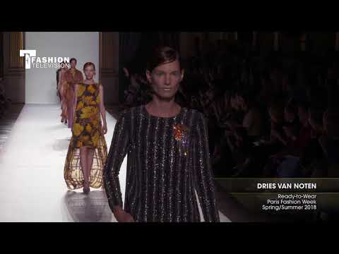 DRIES VAN NOTEN Ready-to-Wear Paris Fashion Week Spring/Summer 2018