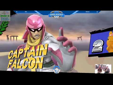 Onslaught 104 - Winner's Round 1: Viewtiful Jun (Captain Falcon) vs Xanoe (Pikachu)