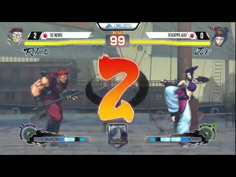 Nemo (Rolento) vs AI AI (Juri) - EVO 2015 USF4 - Top 8 Losers