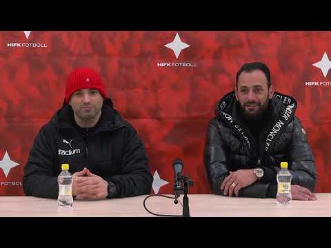 HIFK:n uusi maalivahti Beto ja päävalmentaja Bernardo Tavares haastattelussa