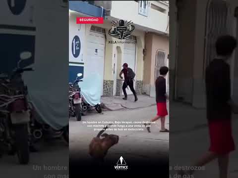 HOMBRE INCENDIA NEGOCIO EN BAJA VERAPAZ