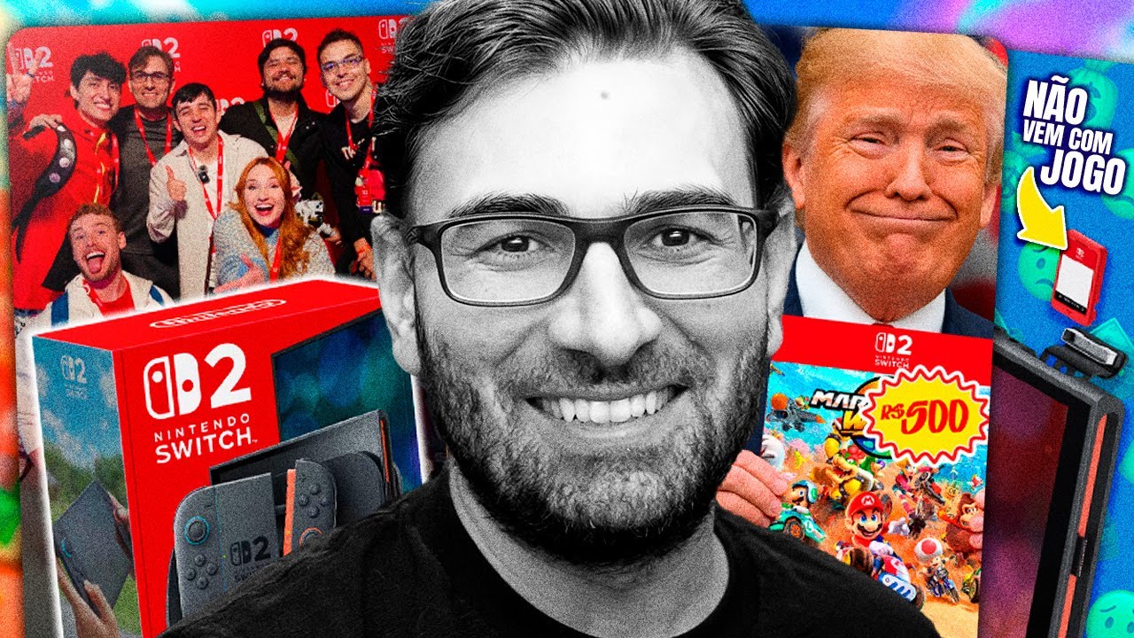 Testamos o Nintendo Switch 2, Tarifas do Trump, o Futuro da Mídia Física e Mais! | Ep. 67