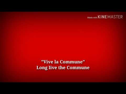 Vive la Commune - Long live the Commune (French Lyrics & English Translation)