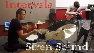 Intervals // Siren Sound // Guitar &amp; Drum Cover