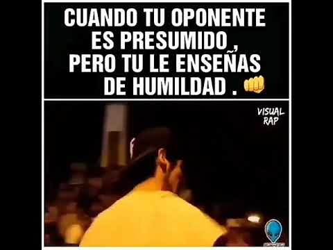 ES PRESUMIDO, Y TU LE ENSEÑAS LA HUMILDAD.👊