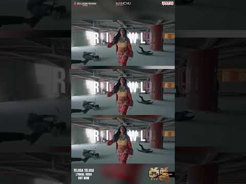 #TelusaTelusa Song #Daksha Movie #Shorts