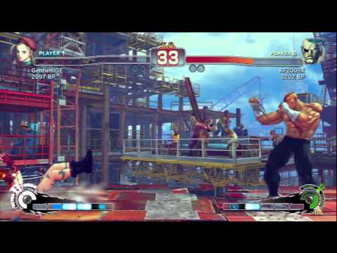 SSF4 GENTLEHIGE VS RF2009X HD