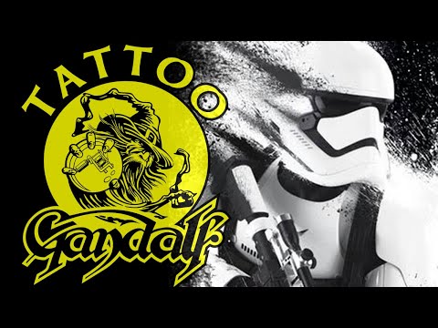 Gandalf Tattoo // First Order Stormtrooper