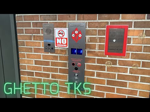 Sketchy ThyssenKrupp Traction Elevators | 1st & Columbia Garage | Downtown Seattle, WA