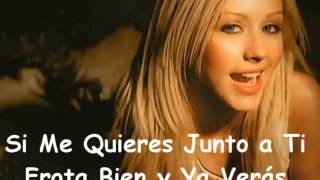 Christina Aguilera- Genio Atrapado (Con Letra)