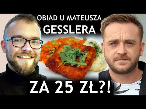Restauracja Mateusza Gesslera: 3-daniowy obiad za 25 zł?! Mateusz Gessler i jego lunche [Warszawa]