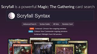 Get Better At Building Decks With Scryfall Syntax!