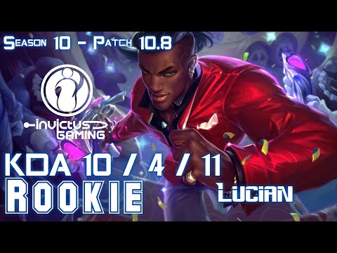 IG Rookie LUCIAN vs SYLAS Mid - Patch 10.8 KR Ranked