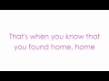 Home (w/ lyrics) - Katharine McPhee