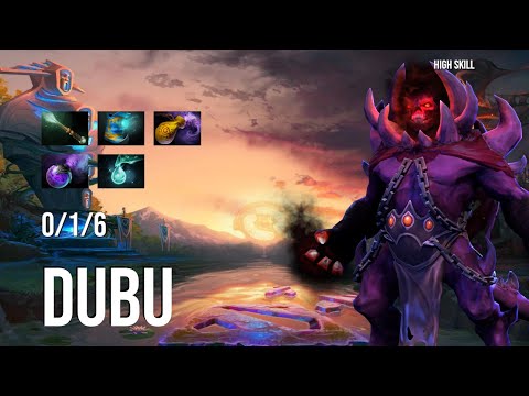 Dota 2 Pro Gameplay   Dubu   Shadow Demon   0 1 6   High Skill Dota 2 / Support