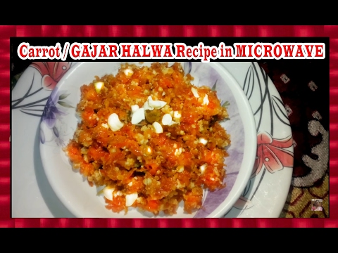 Carrot / GAJAR HALWA Recipe in MICROWAVE | Very Tasty & Easy to make | Shubhangi Keer Video