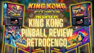 REVIEW: New King Kong Pro Myth of Terror Island Pinball by Stern Pinball!!