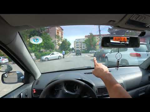 Intersecții cu risc - zone de examen Timișoara - Piața Flavia și piața Aurora