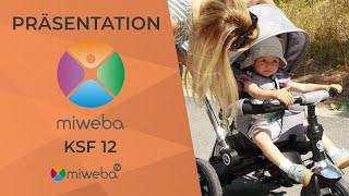 Miweba KSF12 Kinderschieber 🧒🏻 I Präsentation I Dreirad für Kinder 2022 I Miweba 🚴🏿‍♂️
