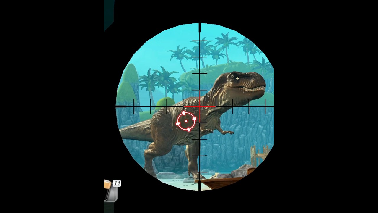 Dino Hunter  🦖 🎯🤯/ #games #dinosaur