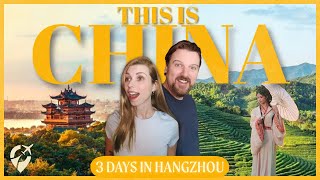 With TrekList (Dean and Tess) . . . First time in China - HangZhou