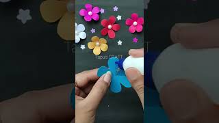 How to make paper flowers 💐 // Easy and beautiful paper flower 💐 making idea