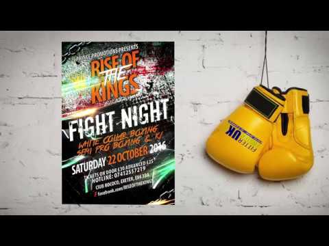White Collar Boxing - Reece Manser VS David Hoile Highlights