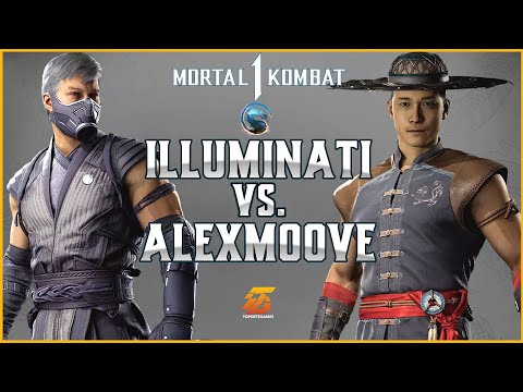 MK1: ILLUMINATI VS ALEXSMOOVE - KUNG LAO VS SMOKE - PRO GAMEPLAY - Mortal Kombat 1