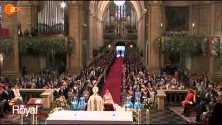 The Royal Wedding Ceremony of Hereditary Grand Duke Guillaume and Stephanie de Lannoy 2012