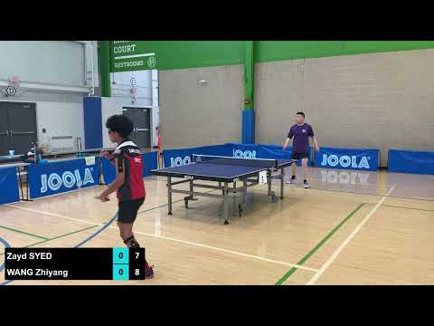 2023 America's Team Championship | Zayd SYED vs WANG Zhiyang